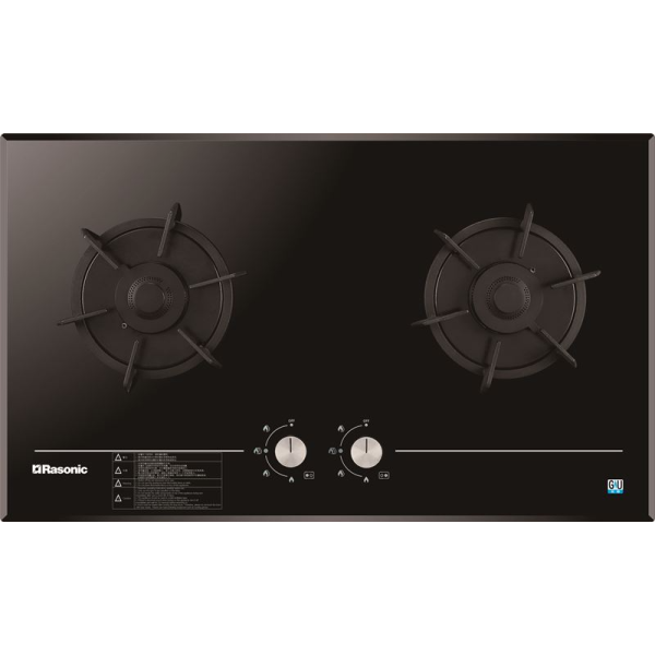 Rasonic 樂信 RG-H261-LPG 78厘米 嵌入式雙頭石油氣煮食爐